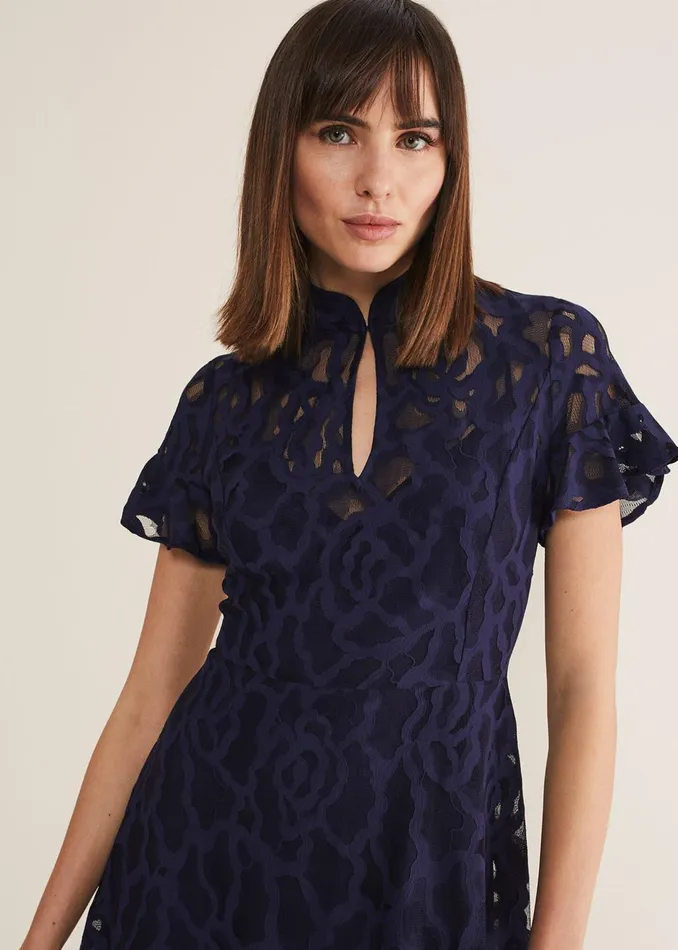 Women Phase Eight Dresses Lulu Lace Midi Dress