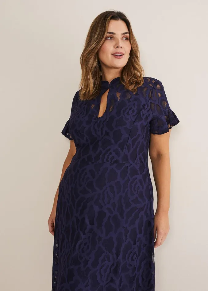 Women Phase Eight Dresses Lulu Lace Midi Dress