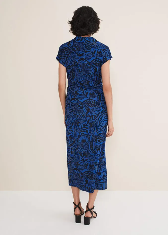 Women Phase Eight Dresses Mara Abstract Print Wrap Dress