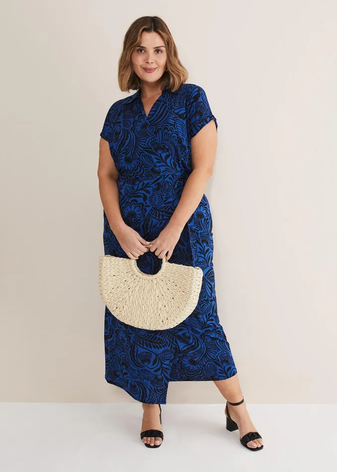 Women Phase Eight Dresses Mara Abstract Print Wrap Dress