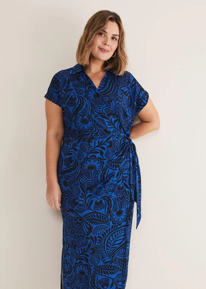 Women Phase Eight Dresses Mara Abstract Print Wrap Dress