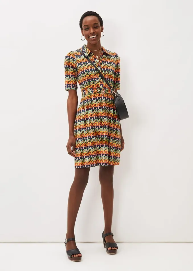 Women Phase Eight Dresses Milano Geo Dress
