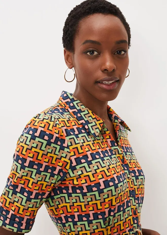 Women Phase Eight Dresses Milano Geo Dress