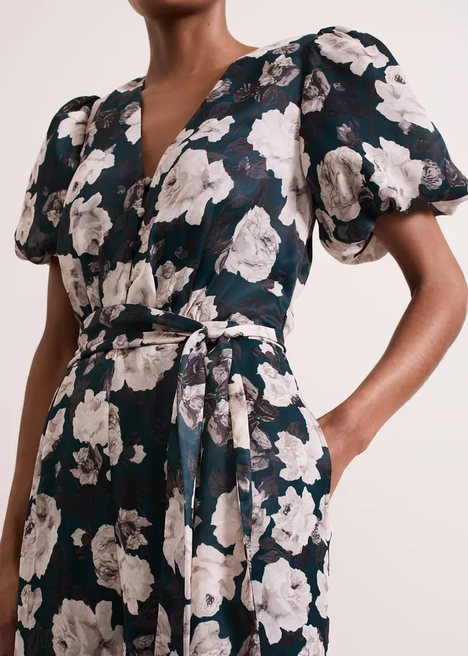 Women Phase Eight Dresses Myron Floral Wide Leg Jumpsuit