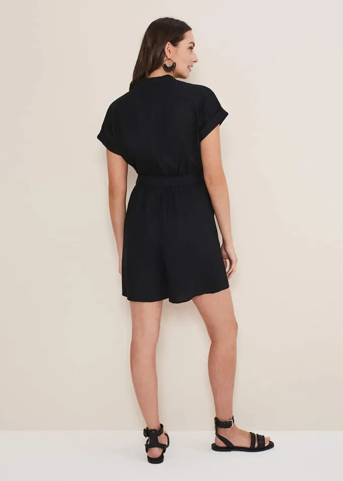 Women Phase Eight Dresses Paige Linen Playsuit