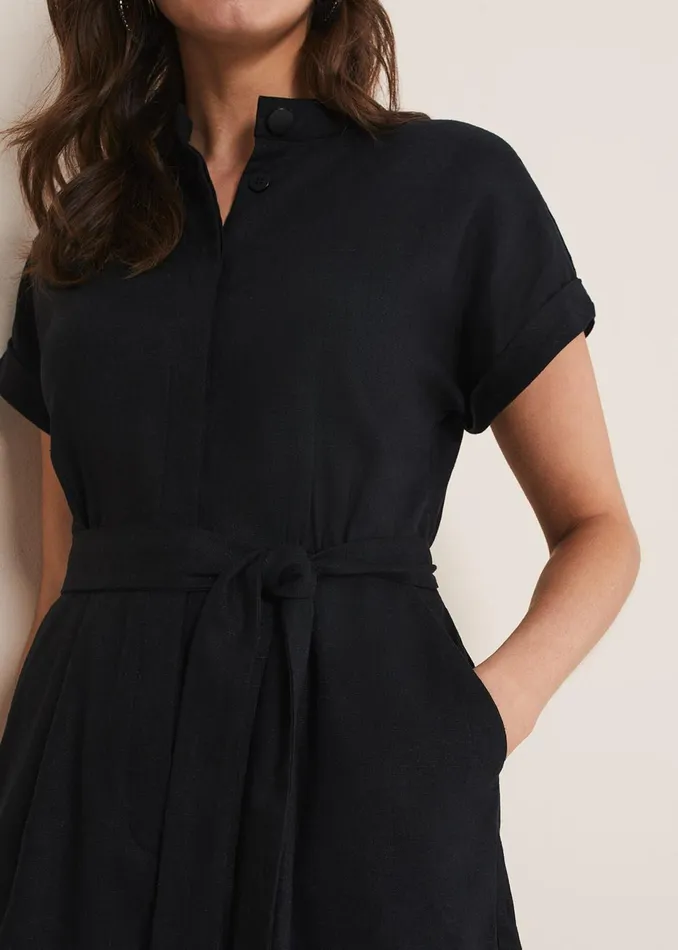 Women Phase Eight Dresses Paige Linen Playsuit