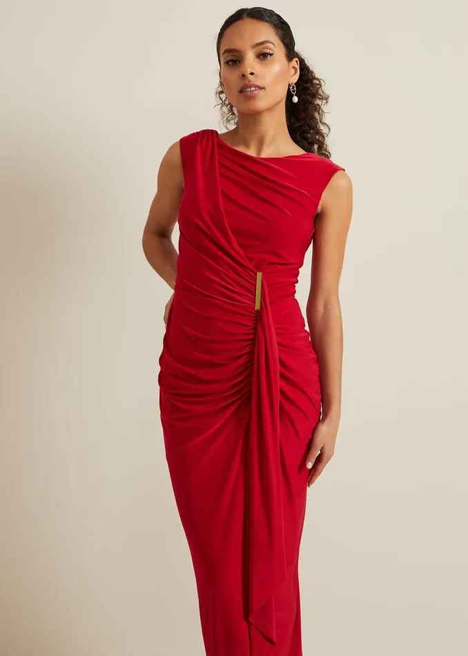 Women Phase Eight Dresses Petite Donna Maxi Dress