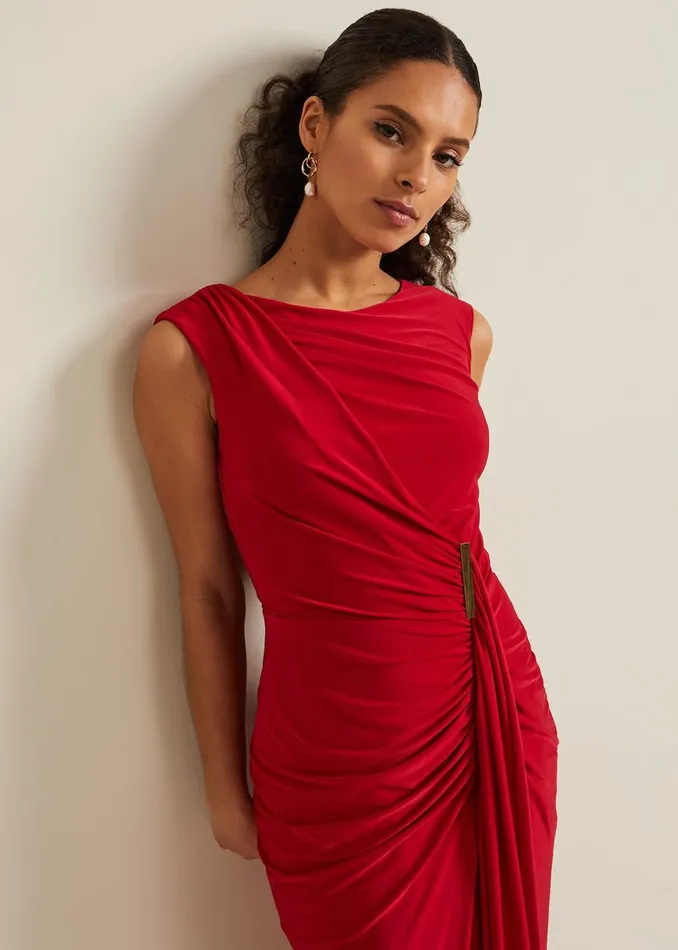 Women Phase Eight Dresses Petite Donna Maxi Dress