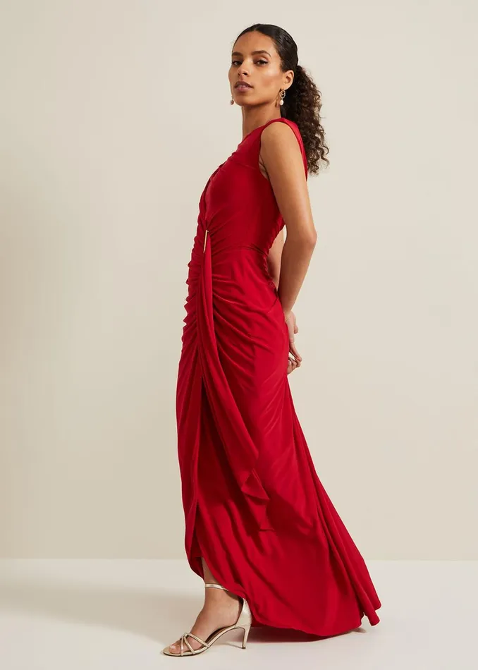 Women Phase Eight Dresses Petite Donna Maxi Dress