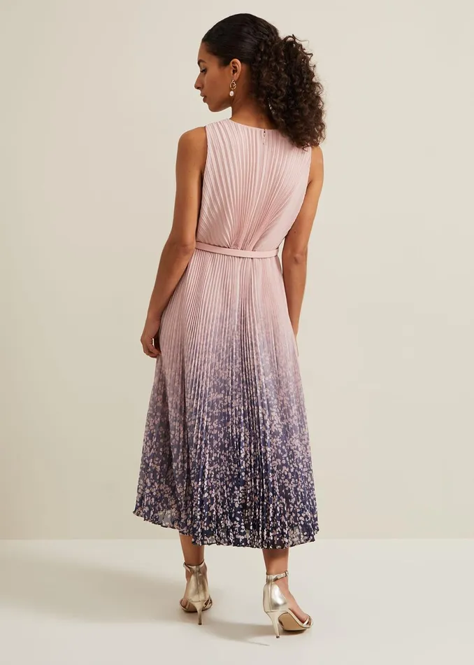 Women Phase Eight Dresses Petite Simara Printed Midi Dress