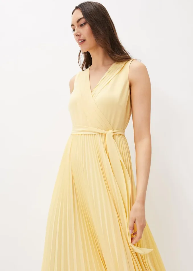 Women Phase Eight Dresses Petra Pleated Wrap Dress