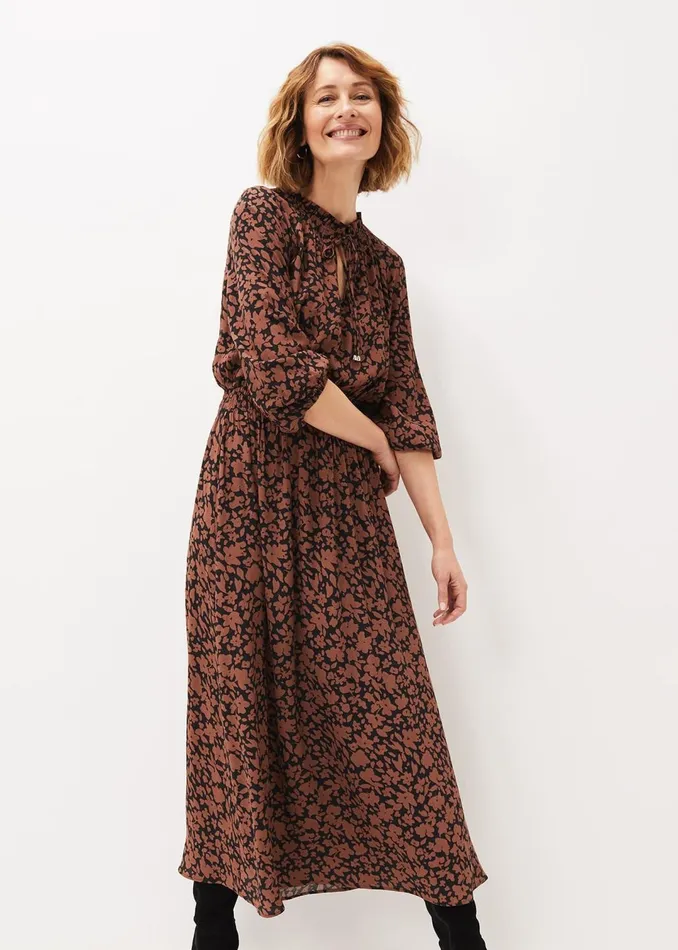Women Phase Eight Dresses Phillipa Floral Midaxi Dress