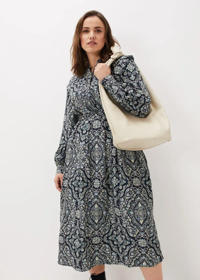 Women Phase Eight Dresses Polly Paisley Print Midi Dress