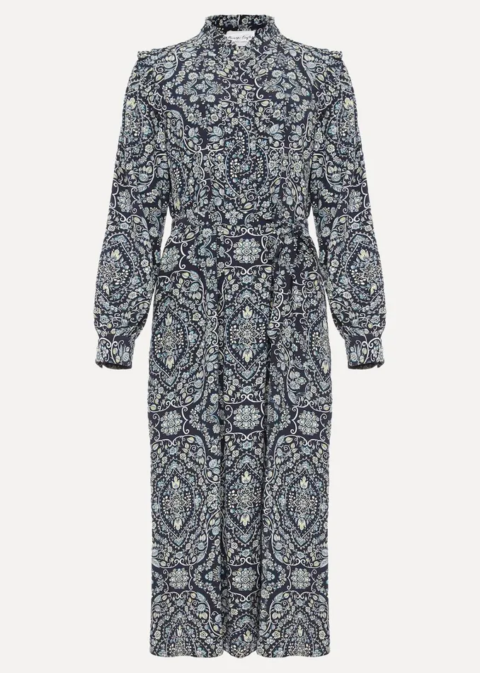 Women Phase Eight Dresses Polly Paisley Print Midi Dress