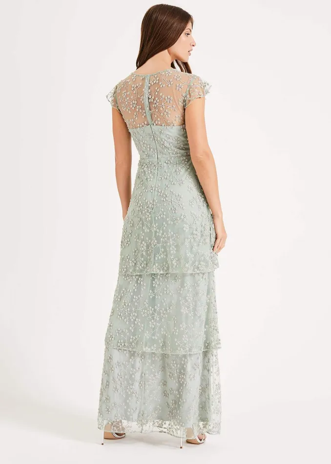 Women Phase Eight Dresses Rai Beaded Maxi Dress
