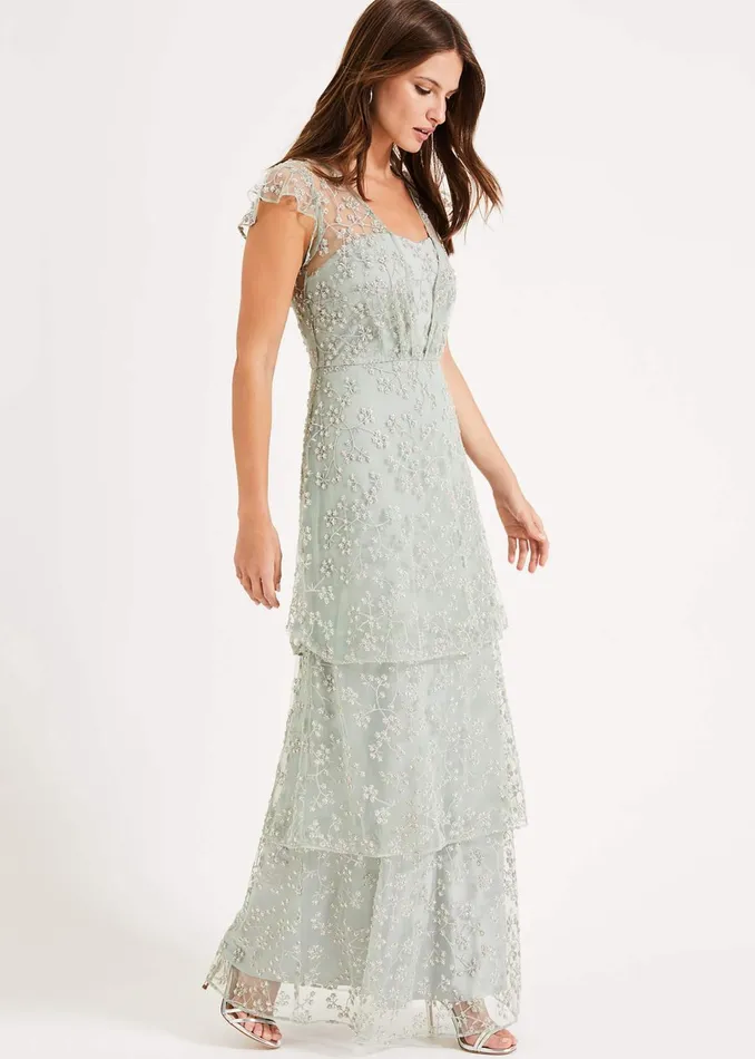 Women Phase Eight Dresses Rai Beaded Maxi Dress