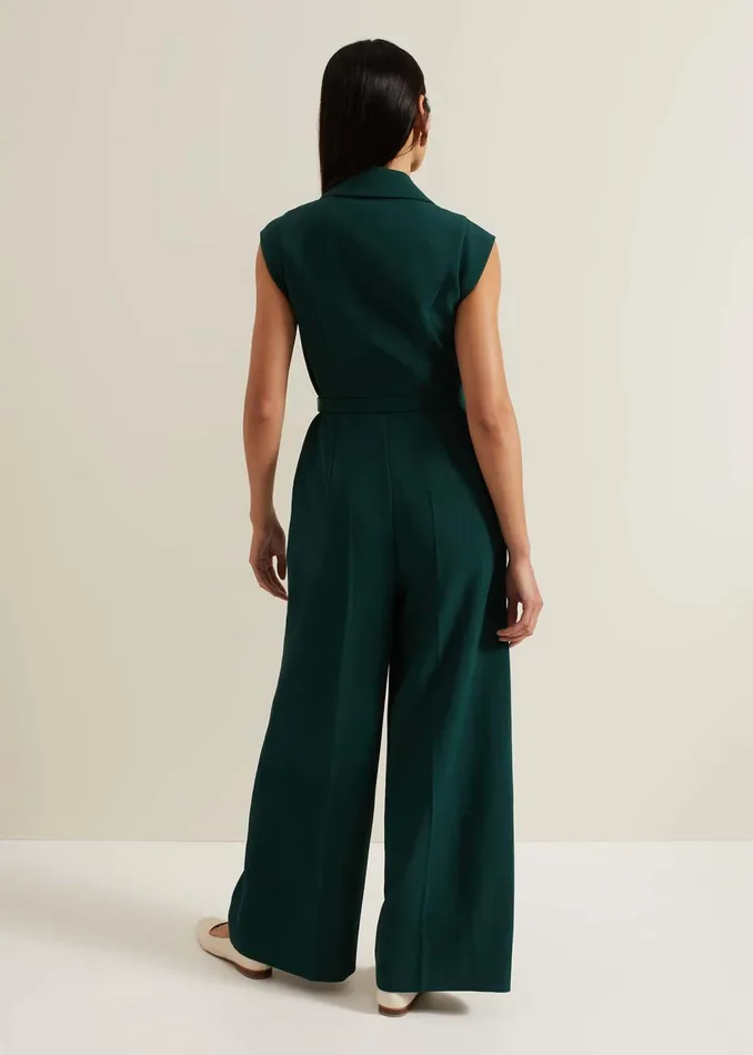 Women Phase Eight Dresses Renae Green Jumpsuit