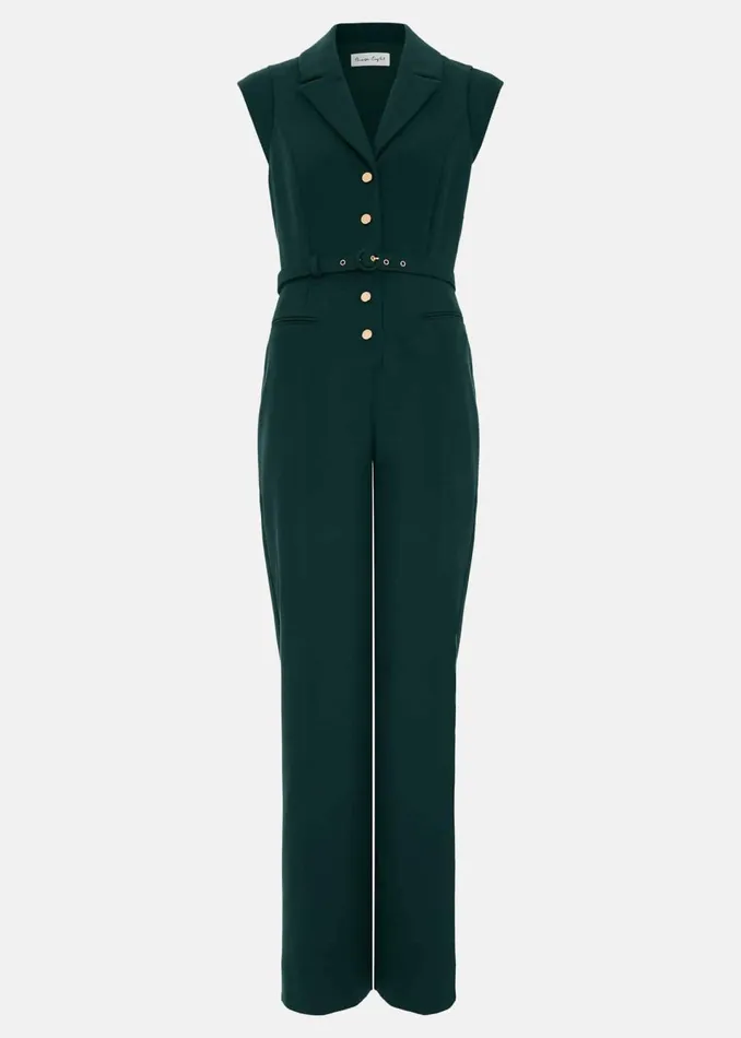 Women Phase Eight Dresses Renae Green Jumpsuit