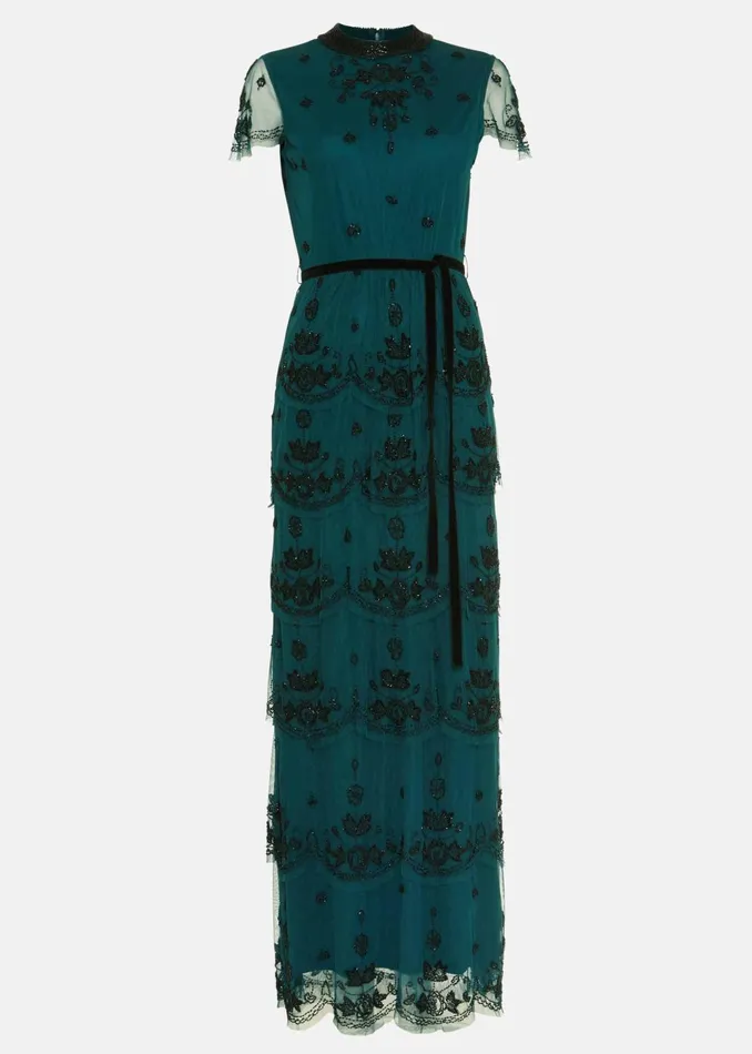 Women Phase Eight Dresses Roberta Layered Maxi Dress