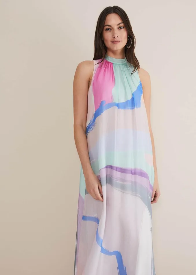 Women Phase Eight Dresses Ronnie Abstract Maxi Dress
