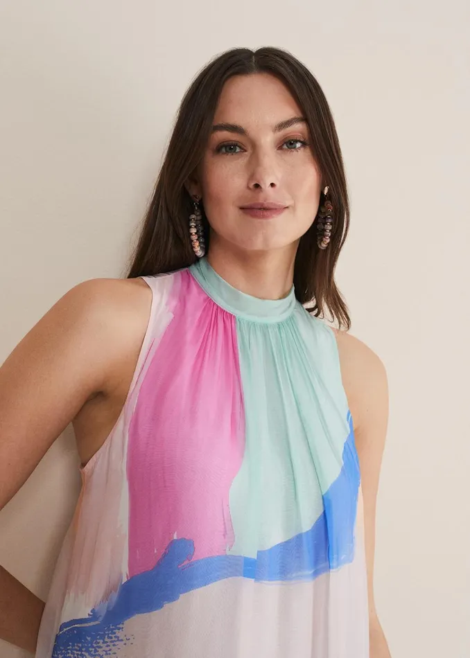Women Phase Eight Dresses Ronnie Abstract Maxi Dress