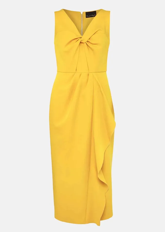 Women Phase Eight Dresses Rosalyn Twist Frill Dress