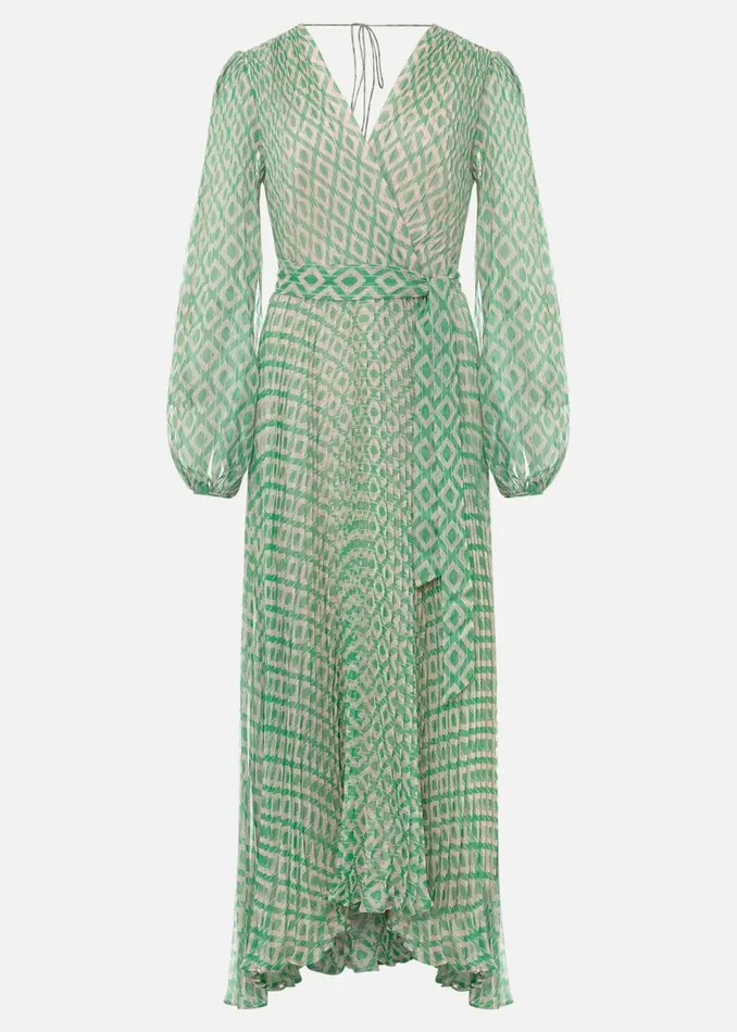 Women Phase Eight Dresses Roxanna Pleated Diamond Maxi Dress
