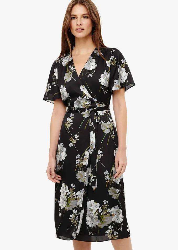 Women Phase Eight Dresses Tasha Floral Wrap Dress