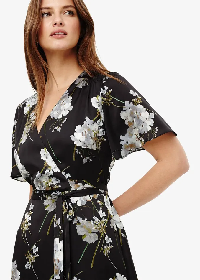 Women Phase Eight Dresses Tasha Floral Wrap Dress