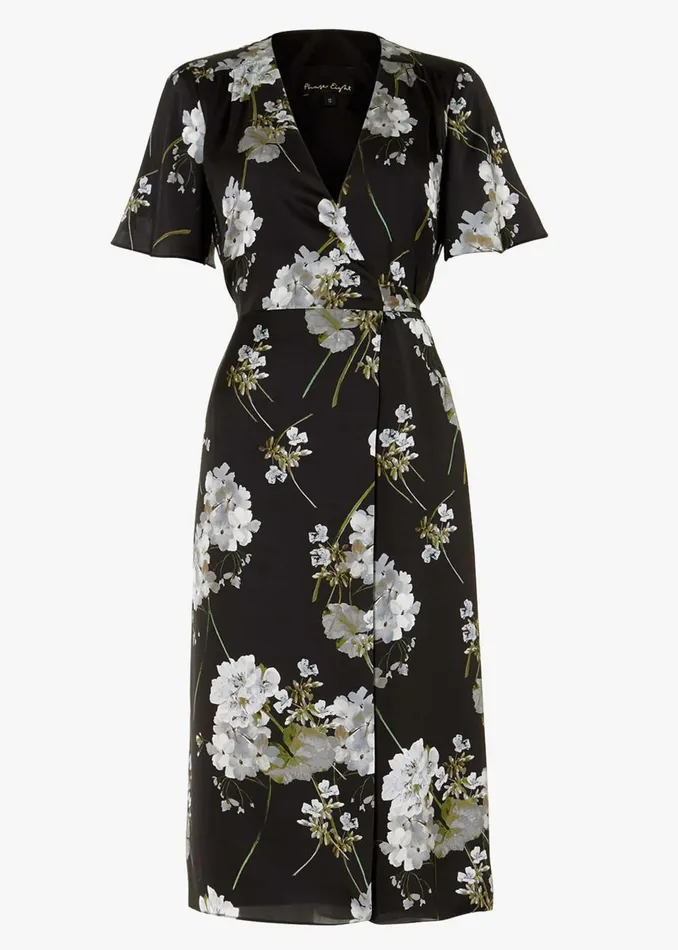 Women Phase Eight Dresses Tasha Floral Wrap Dress