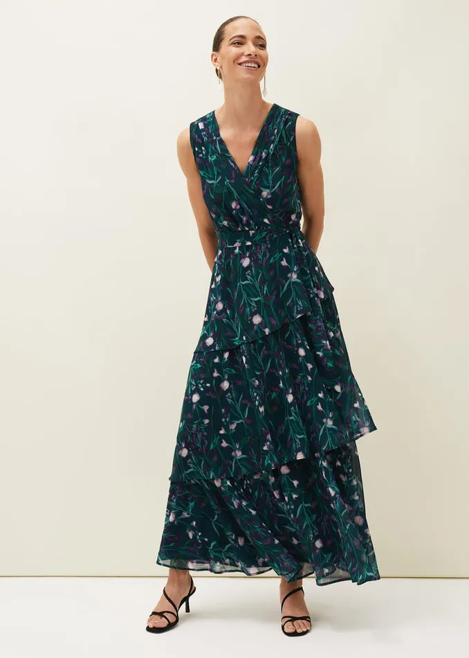 Women Phase Eight Dresses Yasmine Printed Maxi Dress