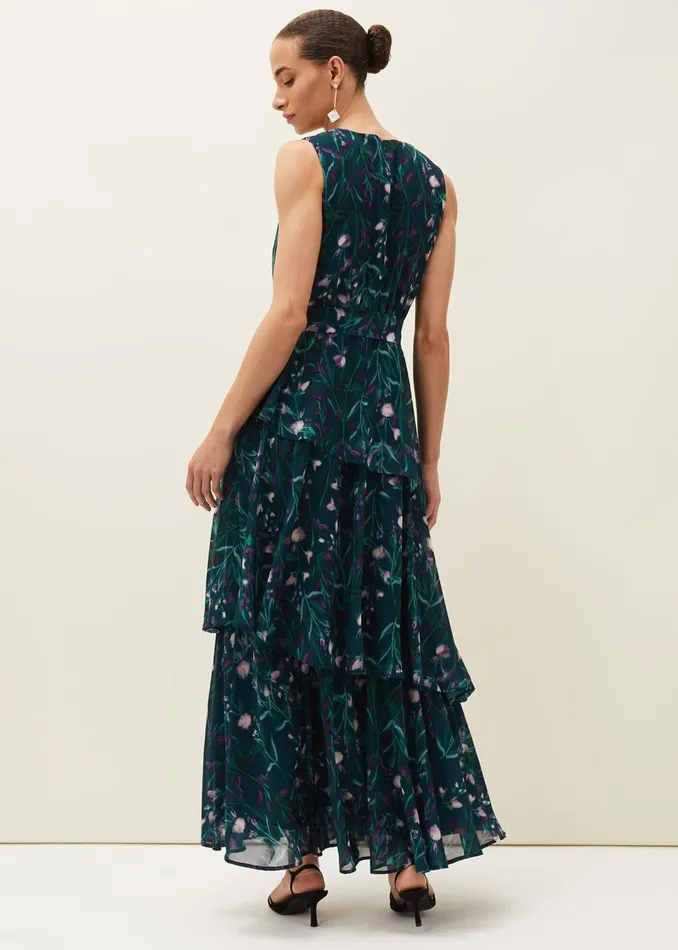 Women Phase Eight Dresses Yasmine Printed Maxi Dress