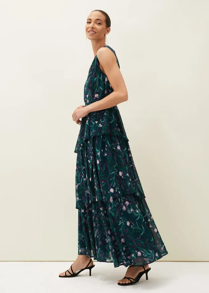 Women Phase Eight Dresses Yasmine Printed Maxi Dress