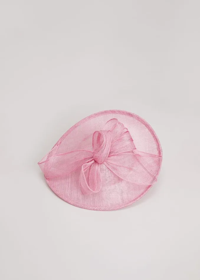 Women Phase Eight Fascinators and Hats Bow Detail Oval Fascinator