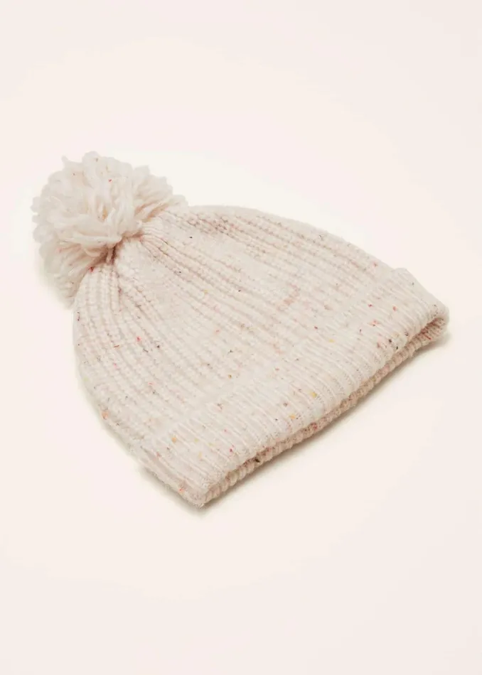 Women Phase Eight Fascinators and Hats Cattie Ribbed Beanie Hat