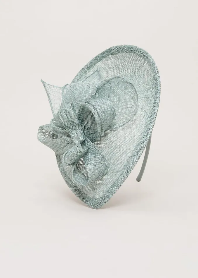Women Phase Eight Fascinators and Hats Green Oval Mini Fascinator