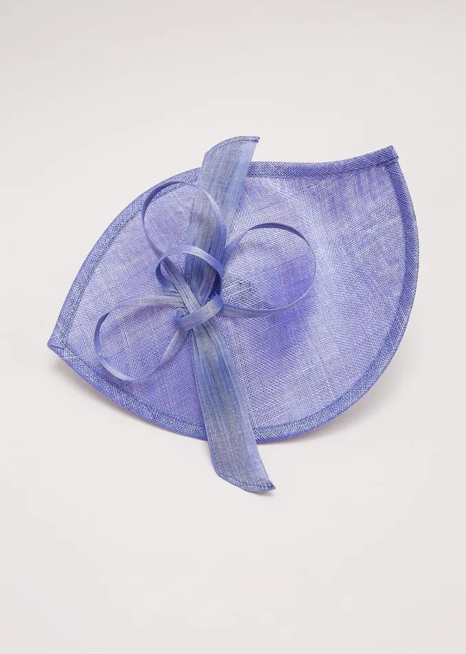 Women Phase Eight Fascinators and Hats Silk Bow Twist Disc Fascinator