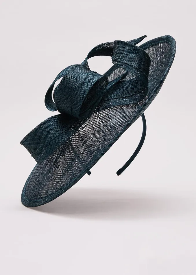 Women Phase Eight Fascinators and Hats Teal Fascinator