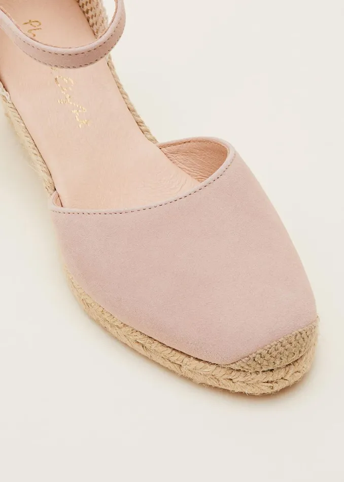 Women Phase Eight Heels Strap Wedge Espadrille