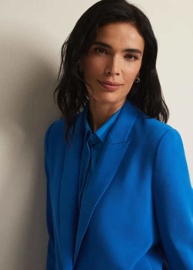Women Phase Eight Jackets Brinley Cobalt Blazer