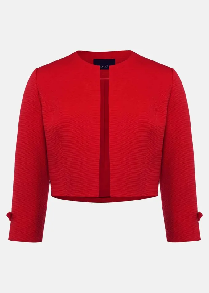 Women Phase Eight Jackets Zoele Bow Detail Jacket