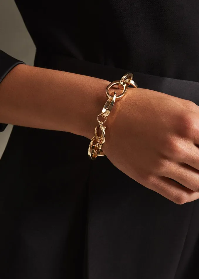 Women Phase Eight Jewellery Gold Chain Bracelet