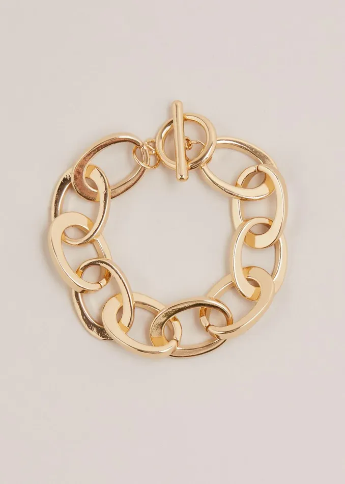 Women Phase Eight Jewellery Gold Chain Bracelet