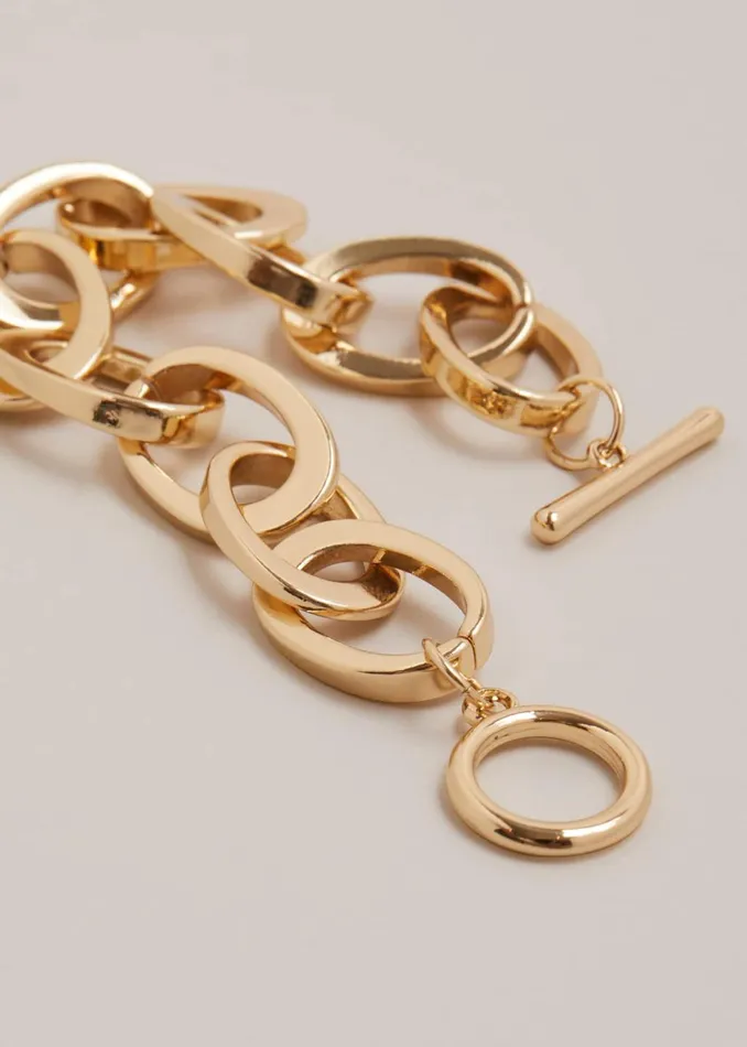 Women Phase Eight Jewellery Gold Chain Bracelet