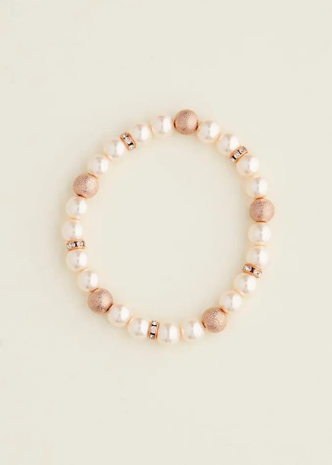 Women Phase Eight Jewellery Pearl And Stone Stretch Bracelet