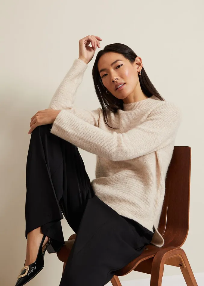 Women Phase Eight Knitwear Connie Mohair Blend Jumper