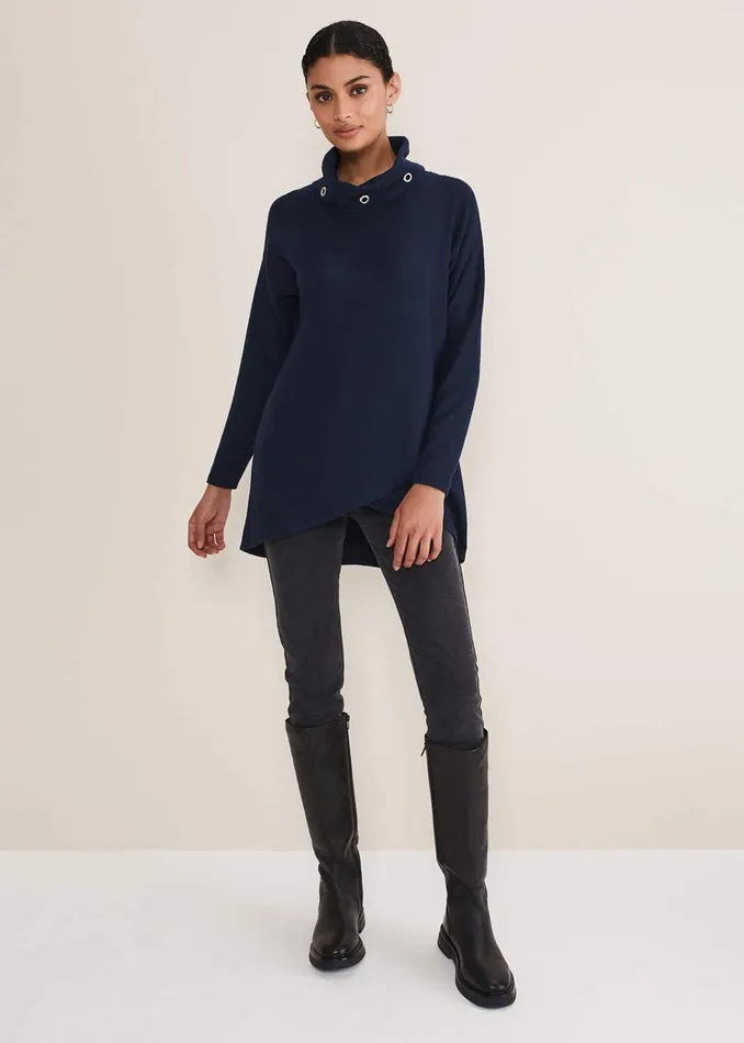 Women Phase Eight Knitwear Gwen Eyelet Jumper