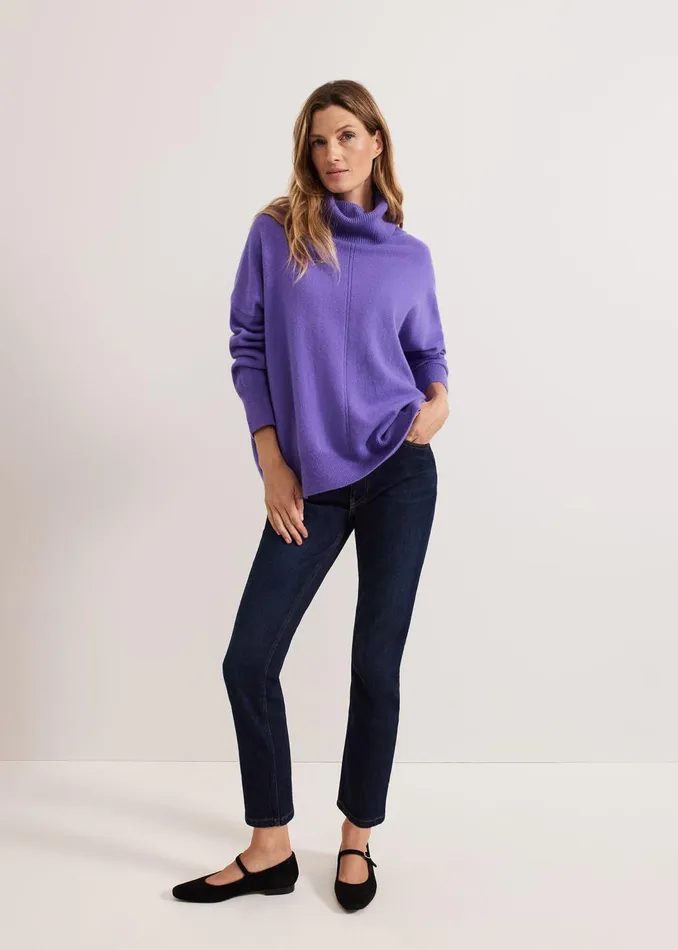 Women Phase Eight Knitwear Louanna Roll Neck Wool Cashmere Jumper