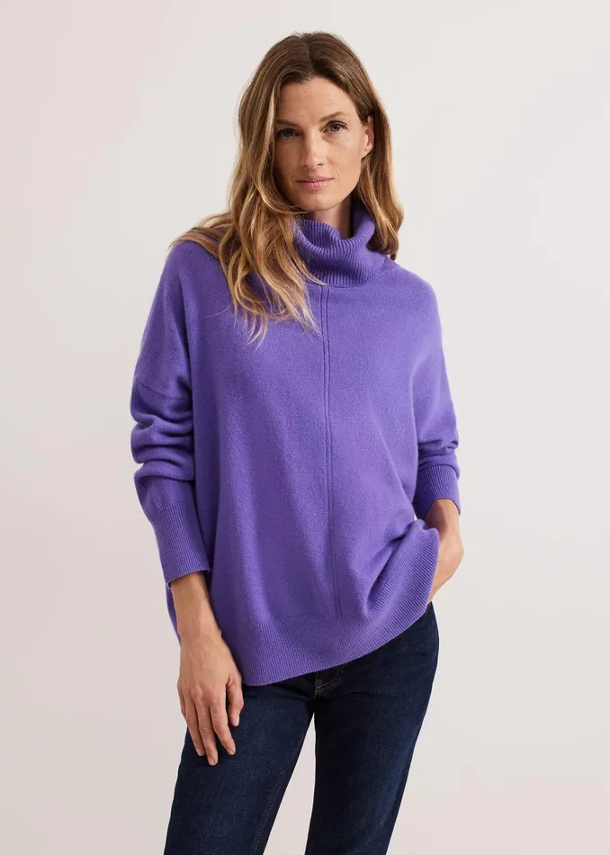 Women Phase Eight Knitwear Louanna Roll Neck Wool Cashmere Jumper
