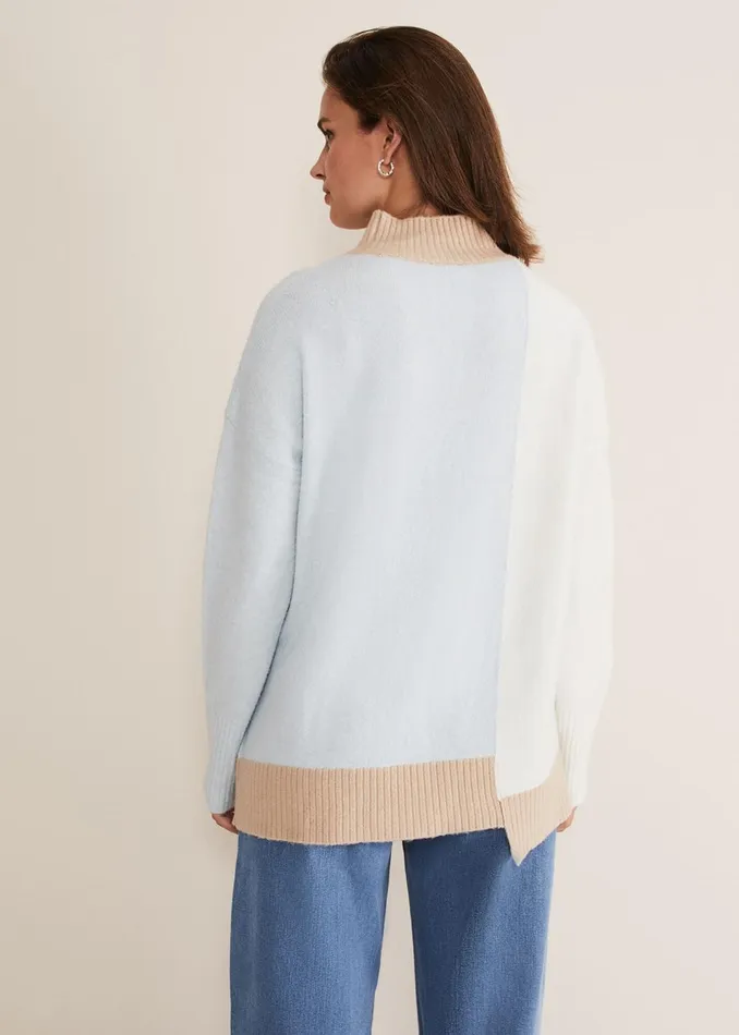 Women Phase Eight Knitwear Mariella Cosy Asymmetric Jumper